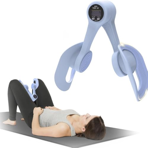 Kegel Exercise | Inner Thigh Exerciser | Pelvic Floor Muscle Workout Equipment | Thigh Workout Equipment | Hip and Pelvis Trainer Device for Home, Gym | Fitness Tool for Men & Women (LED)