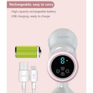 Image of Adore Electric Breast Pump for Feeding Mothers | 2-Phase Suction | Soft & BPA-Free | Samisha Rechargeable Milk Pump | Breastfeeding Pump with Breast Pads, CHEMIMOSO Multifunctional Cleaning