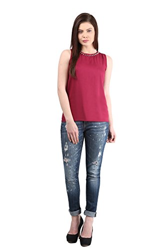 Image of mayra Women's Plain Regular fit Top