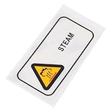 BUGUUYO Autocollant Davertissement De Vapeur Chaude Pour Équipement Panneau De Sécurité À Usage Industriel Texte Anglais