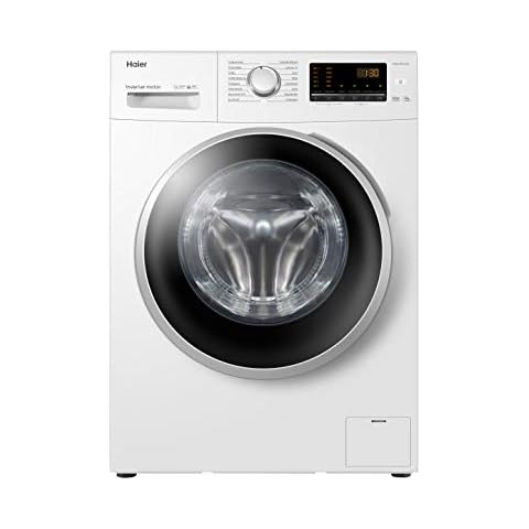 Haier HW80-BP1439N Waschmaschine / 8 kg / 1400 UpM / Inverter Motor / Dampf-Funktion / AquaProtect-Schlauch / ABT / Eco 40-60 Programm Cover