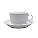 Produktbild Thomas Trend Teetasse mit Untertasse, Porzellan, Weiß, 230 ml, 2-tlg., 14640