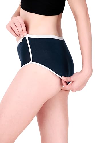 Image of XJARVIS Lima Women Boyshort Underwear Breathable Stretch Cotton Boyshort Panties Designed for All-Day Comfort Made with Cotton Blend Soft Flexible Mid-Rise Moisture-Wicking