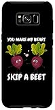 Galaxy S8+ You Make My Heart Skip A Beet Healthy Beetroot Case
