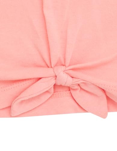 Disney Floral T-Shirt and Chambray Shorts Outfit Set Infant to Big Kid Sizes (12 Months - 14-16) - Image 6