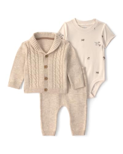 Carter's Baby Boys' 3-Piece Bodysuit and Pant Set