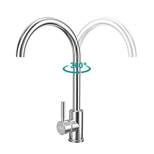 Robinet de robinet à levier simple pour l'évier à double cuisine LWX - 4