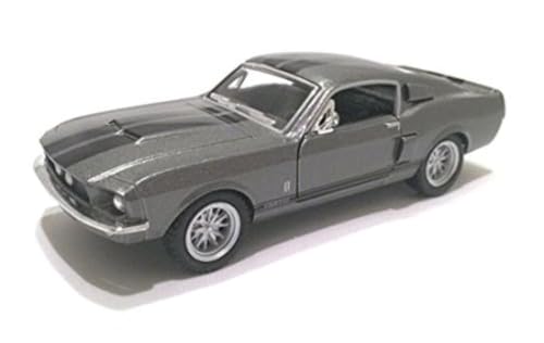 Dubblebla 1:18 1967 Ford Shelby Mustang gris miniatura 1