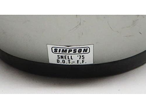 Amazon.co.jp: シンプソンSIMPSONステッカーSNELL75M30ヘルメットM32