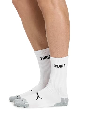 PUMA Men's 8 Pack Athletic Cushioned Crew Socks3