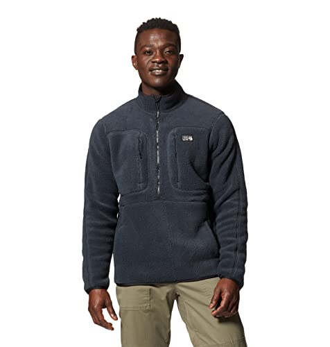 Image of Mountain Hardwear Men's HiCamp Fleece Pullover for Hiking, Travel, Backpacking, and Everyday Wear