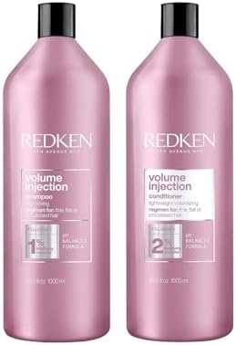 Redken Volume Injection Shampoo & Conditioner Set – For Fine Hair
