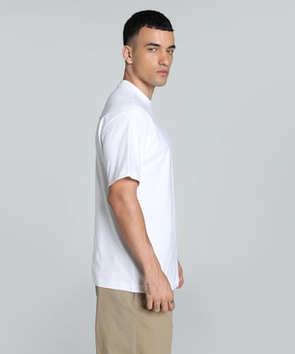 Puma Men's Cotton Relaxed Fit Graphic Print T-Shirt