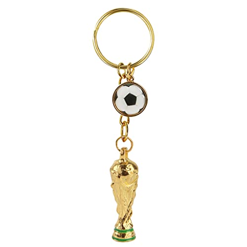 Porte-Clé Réplique Du Trophée De La Coupe De La Ligue - Officiel, Cadeau Parfait Pour Fans De Foot