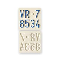 Moto 7x4 Pollici | Targa Personalizzata Per Ruote Motrici Per - Foto 9