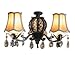 Craftmade ECK898AO Antoinette 3-Light Kit 120 Total Watts, Athenian Obol