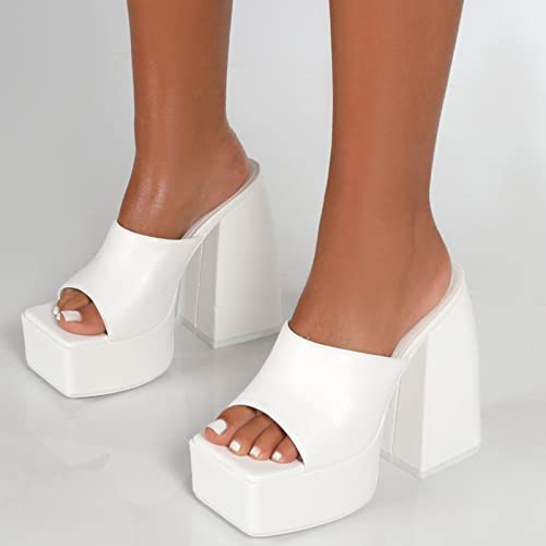Chunky talèled mules pour vos soirées et fêtes d'été - 6