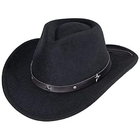 Chapeau cowboy KorhLeoh noir Cover