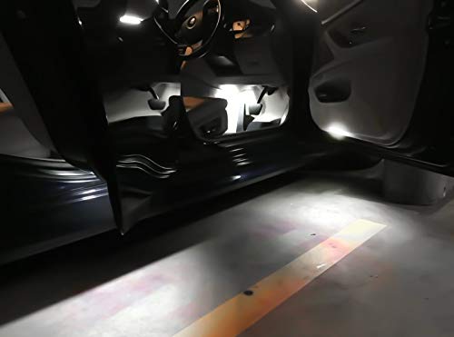 2 piezas lámparas LED de cortesía para puerta Lexus y Toyota miniatura 6