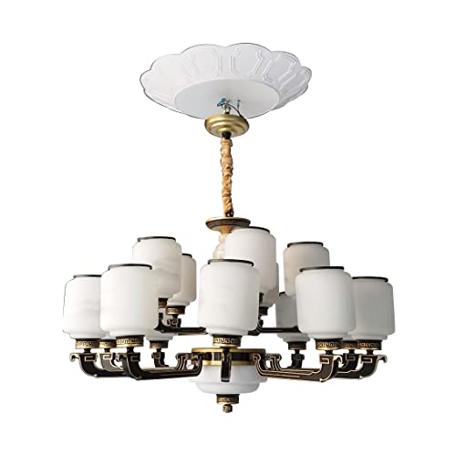 Chandelier Hoist Lifter System, DDJ50 4M Remote Control+Wall Switch Electric Motor Winch Lighting Lifting, 110V-120V Max Capacity 110lbs Hoist Lift (DDJ50 110lbs 4M)