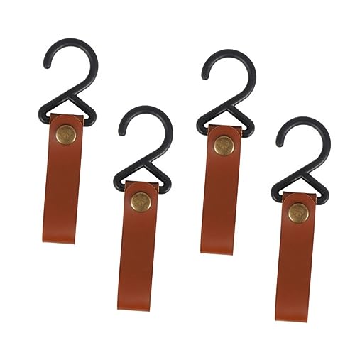 ifundom 1 Juego Almacenamiento para Camping de PU Prácticos para Colgar Exterior para Cocinas Lámparas y Accesorios Resistentes y Duraderos para Acampar