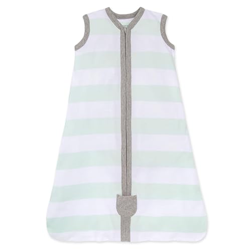 Image of Burt's Bees Baby Unisex Beekeeper Wearable Blanket, Organic Cotton - Light Weight or Medium Weight - Newborn Essentials