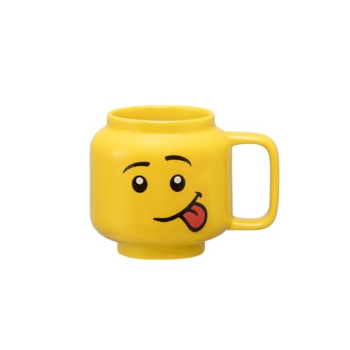 LEGO Ceramic Mug Small - Silly - 255 ml | Perfect Mug Gifts for Men Mugs for Kids and Women Cool Fun and Unique Small Cup for All Ages Dishwasher Safe