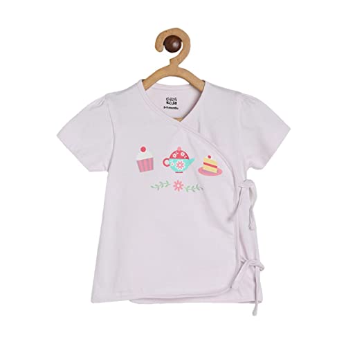 Image of miniklub Baby Round Neck Full Sleeve Knitted Cotton Front Open Vest, Pack of 3 (Pink, White Color)