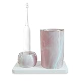 Ceramic Bathroom Toothbrush Cup Storage Set, Includes Mini Toothbrush Holder, Absorbable Water Tooth