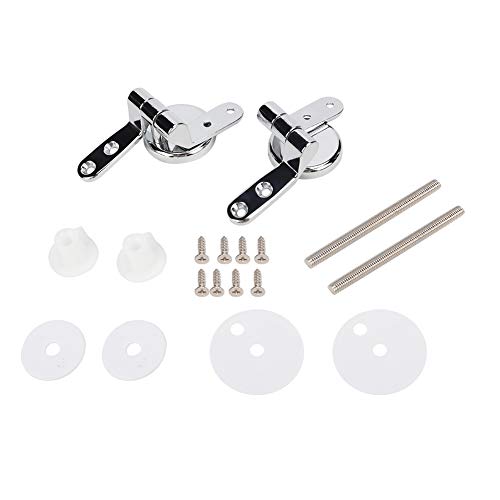 Fijaciones de la tapa del inodoro Bisas de la reparación del kit de reemplazo del kit de reemplazo del conjunto de la actualización universal elegante de nylon Aleación de zinc de