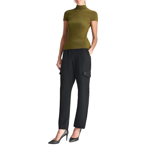 DKNY Women's Workwear Mock Neck Knit Sweater2