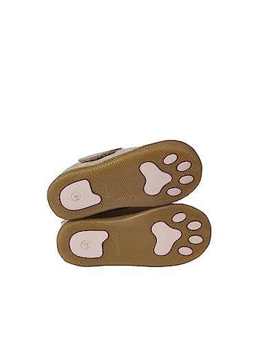 Chaussons à scratchs cuir souple bébé VERTBAUDET chaussures de marche intérieure bébé - 6
