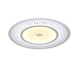 mg real luci di soffitto nuovo stile cinese led ultra-sottile acrilica rotonda del soffitto di illuminazione 36w camera da letto studio sala da pranzo lampada da soffitto lampada 52cm,52cm,inner warm