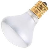 Satco S4701 120V Intermediate Base 40-Watt R14 Light Bulb, Clear