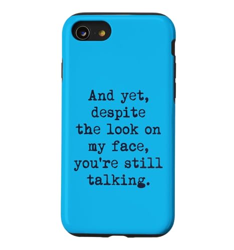 �uLook On My Face You're Still Talking Introvert�v �X�}�z�P�[�X iPhone SE (2020) / 7 / 8 �p