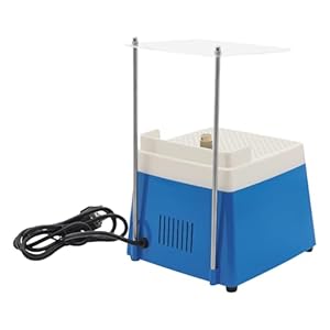 CHFUNE 65 W glazen schuurmachine, 220 V, mini Stained elektrische grinder 4200r elektrische glasslijper, van harde materialen zoals glas, keramiek, jade en steen (blauw)