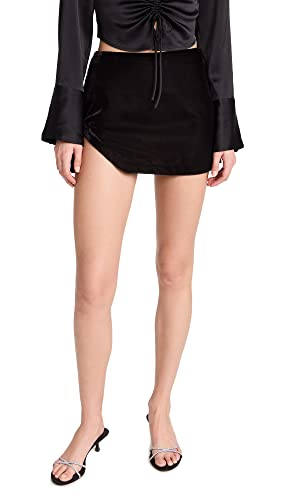 Free People Annalise Velvet Mini Black 10