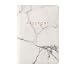Eccolo World Traveler Travel Passport Cover Case with Storage Pocket, Marble, 6.4X4