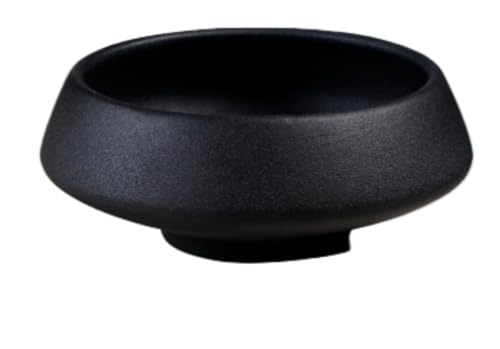 EVREFIN 花瓶 植木鉢、水盤、セラミックフラワーベース、水耕栽培、多肉植物、バラ、フラワーアレンジメント、フラワーアレンジメントツール、花瓶スタンド、装飾、デスクトップレトロ禅尖山フラワーアレンジメント用具 (黒い砂の質感)