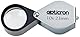 Opticron Metalllupe (10 x 23 mm, zusammenklappbar)