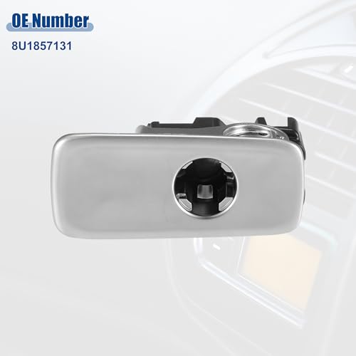 X AUTOHAUX Car Glove Box Latch Handle Fit for Audi Q3 No.8U1857131-1 Pcs