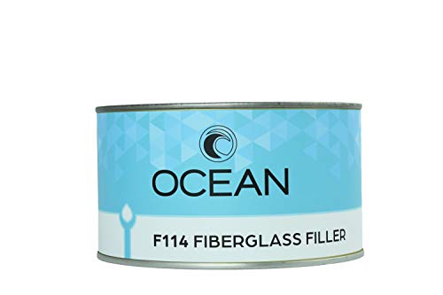 Finish-Rite Coatings Ocean F114 Fiber Glass Filler Gray 1 US QUART with Cream Hardener