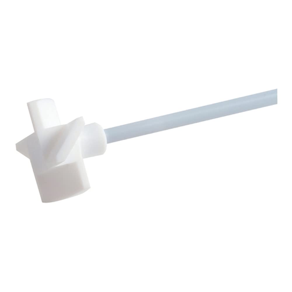 312504-0004 PTFE Lab Stirrer with Screw Propeller Blade and 26" Shaft, 260 Degree C
