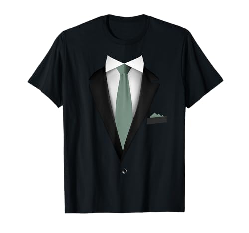 Tuxedo Veste avec cravate pour un mariage amusant T-Shirt