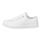 Elara Tenisówki Unisex Niskim Stanem Sneaker Materiału Chunkyrayan Silber 3500-3501 Allwhite-46
