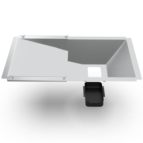 Image of Universal Grease Tray with Catch Pan for Nexgrill Replacement Parts 720-0830H 720-0882A, Charbroil, Dyna Glo, Kenmore, Expect Grill, Drip Pan for 3 /4 /5 Burner Gas Grill