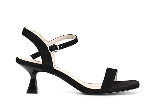 Sandale Gilda en cuir tressé Cafe Noir C1XV5135 pour femme