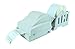 EEkiimy External Plastic Roll Label Paper Holder for Desktop Thermal Barcode Printer Label Paper Holder Thermal Sticker Label Printer for Delivery, Supermarket, Pharmacy Store (Roll Paper Holder)