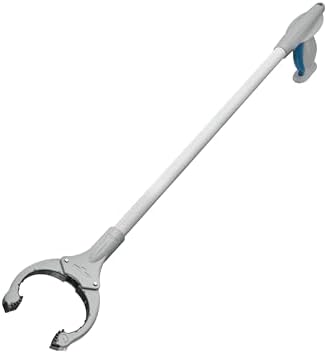 Unger 32” Grabber Plus Reacher Tool and Trash Picker Upper, Built-In Magnet and Economic Grip, Claw Pickup and Yard Clean Up, Reaching Assist for Seniors, Safely Perform Tasks