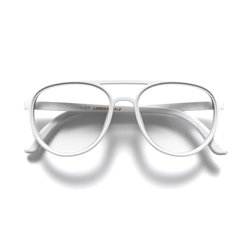 Image of LONDON MOLE Pilot slim lightweight reading glasses | Classic pilot style frame | Refined timeless readers | Unisex